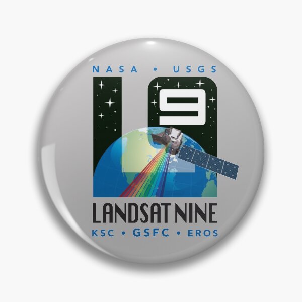 Item preview, LANDSAT 9 logo mission designed and sold by trendistudio.