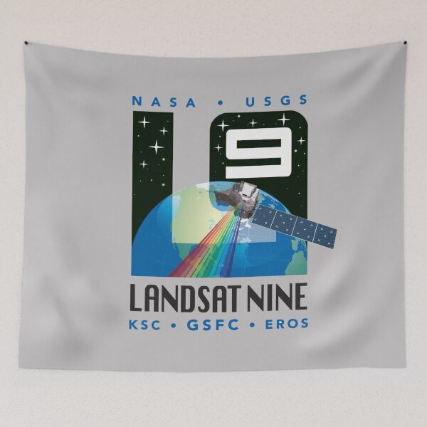 Item preview, LANDSAT 9 logo mission designed and sold by trendistudio.
