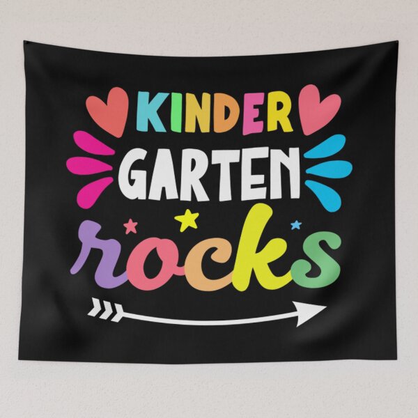 Item preview, Kindergarten Rocks | Funny First Day of School Teacher Girls & Boys  designed and sold by Ephemeral05.