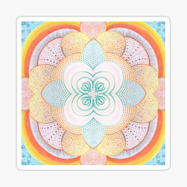 Adi Shakti Mandala Sticker