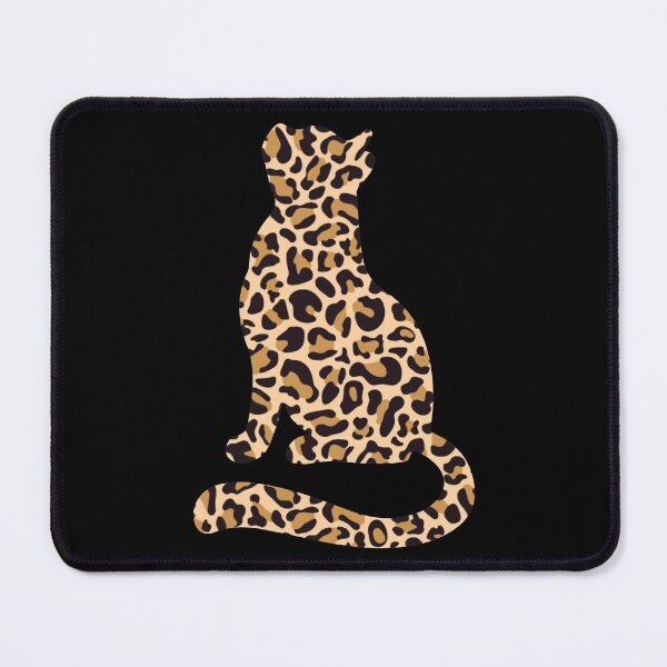 Item preview, CAT long tail leopard print designed and sold by Mylecm.