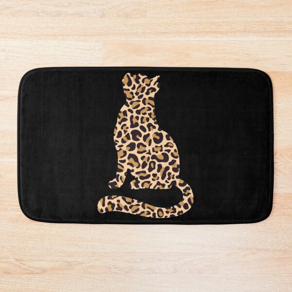 Item preview, CAT long tail leopard print designed and sold by Mylecm.