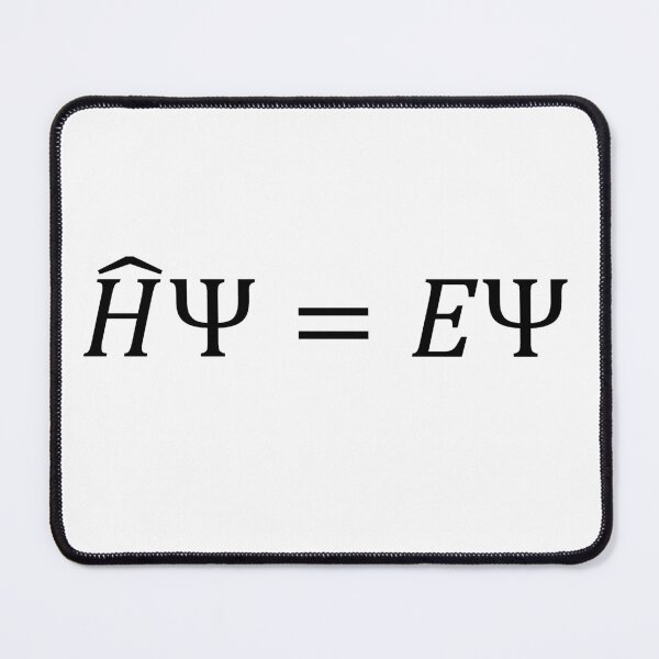 Item preview, stationary Schrodinger equation, quantum mechanics and physics designed and sold by NoetherSym.
