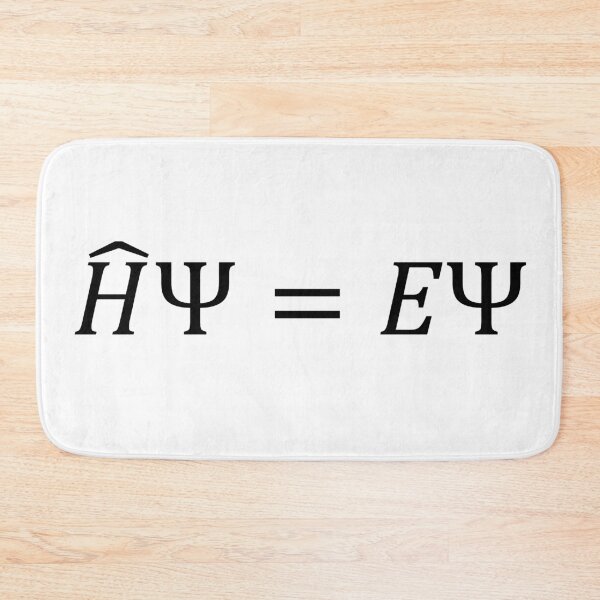 Item preview, stationary Schrodinger equation, quantum mechanics and physics designed and sold by NoetherSym.
