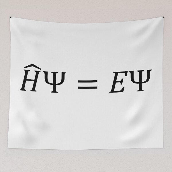 Item preview, stationary Schrodinger equation, quantum mechanics and physics designed and sold by NoetherSym.