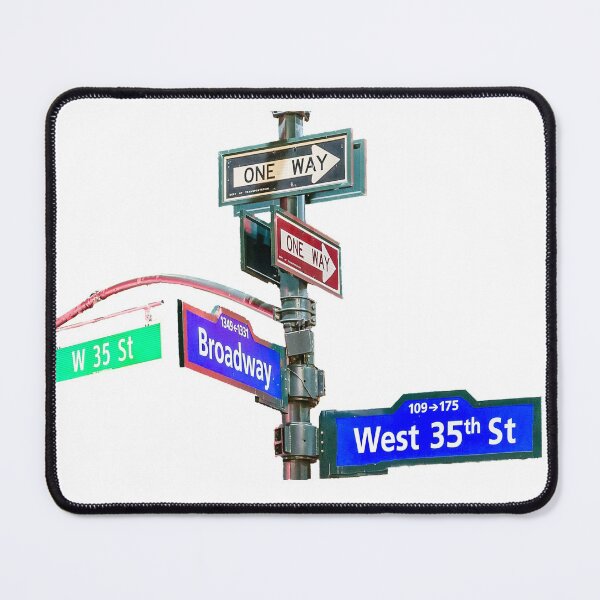 Item preview, New York City Manhattan Street Signs designed and sold by ieronymos.