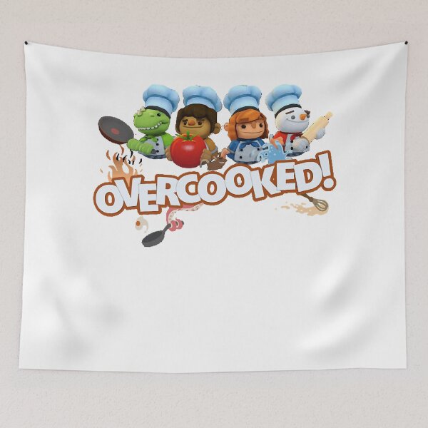 Item preview, Cooking With Teammates Is Very Fun Overcooked  Logo Video Game Dark And Offensive designed and sold by FolgeOvercooked.