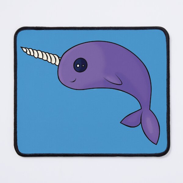 Item preview, Cute Purple Narwhal designed and sold by Kaiko127.