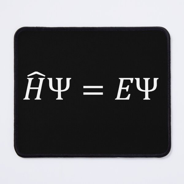 Item preview, stationary Schrodinger equation, quantum mechanics and physics designed and sold by NoetherSym.