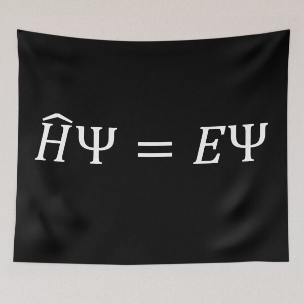 Item preview, stationary Schrodinger equation, quantum mechanics and physics designed and sold by NoetherSym.