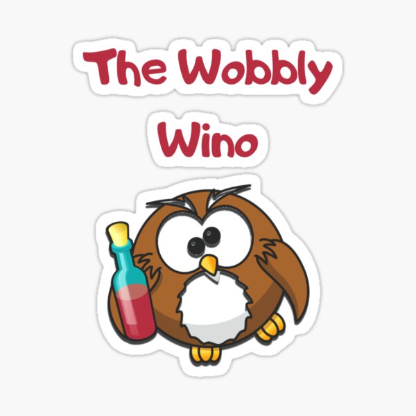 Artikel-Vorschau von Thanksgiving-Persönlichkeitstypen - der Wobbly Wino, designt und verkauft von Rockpools.