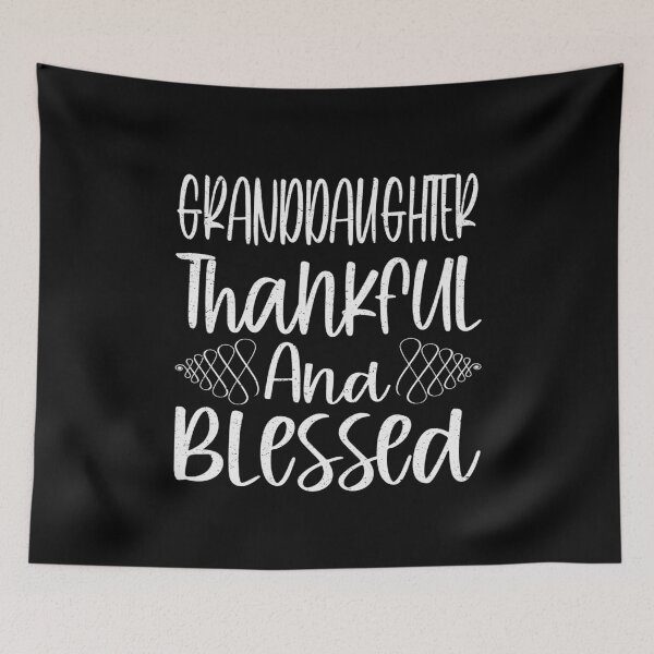 Item preview, Grandchildren Thankful And Blessed | Grandchildren designed and sold by YAHIA-14.