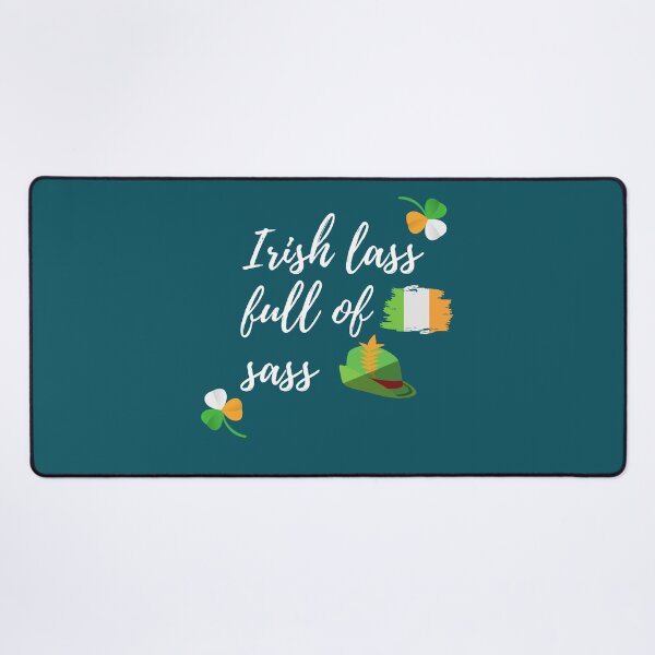 Item preview, Irish Lass Full of Sass designed and sold by Lorify.