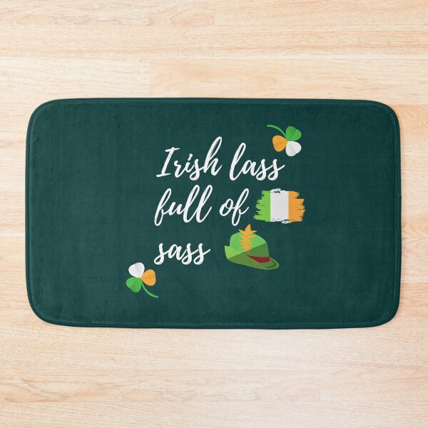 Item preview, Irish Lass Full of Sass designed and sold by Lorify.