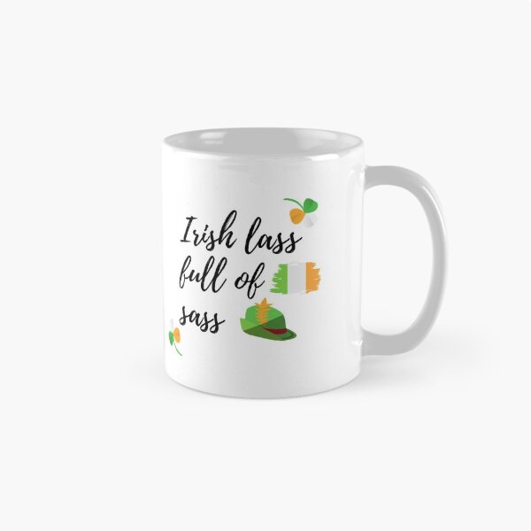 Item preview, Irish Lass Full of Sass designed and sold by Lorify.