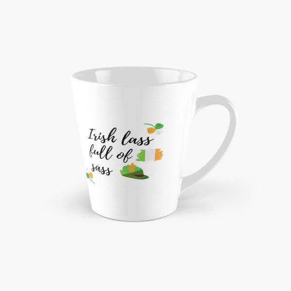 Item preview, Irish Lass Full of Sass designed and sold by Lorify.