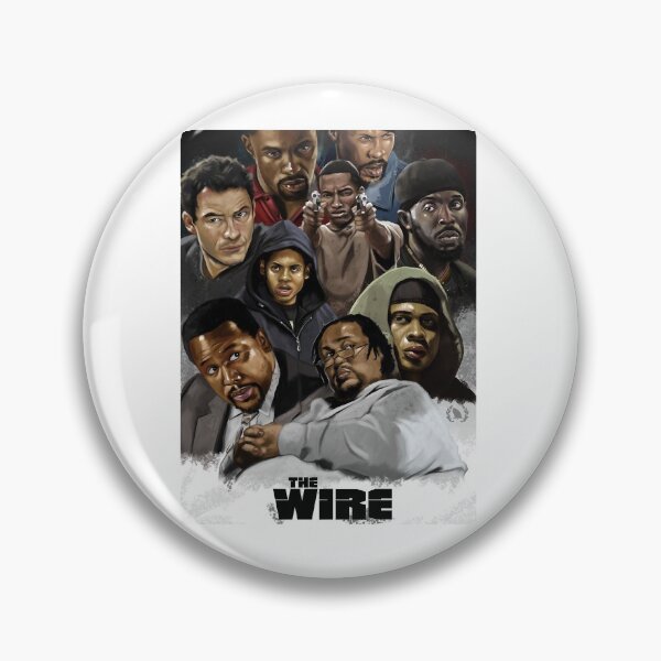 Item preview, The Wire Tv Series James Mcnulty Detective Team Investigate Crime Drug Lord The   Retro Vintage designed and sold by TheWireTvSeriez.
