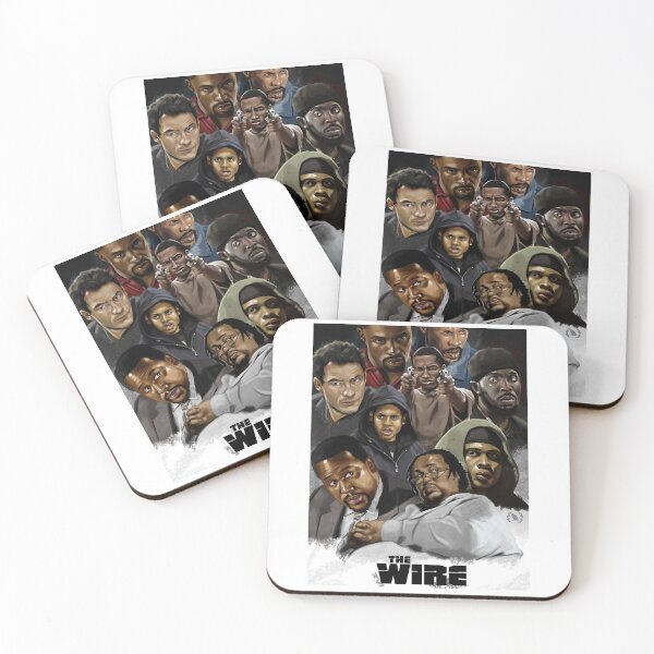 Item preview, The Wire Tv Series James Mcnulty Detective Team Investigate Crime Drug Lord The   Retro Vintage designed and sold by TheWireTvSeriez.