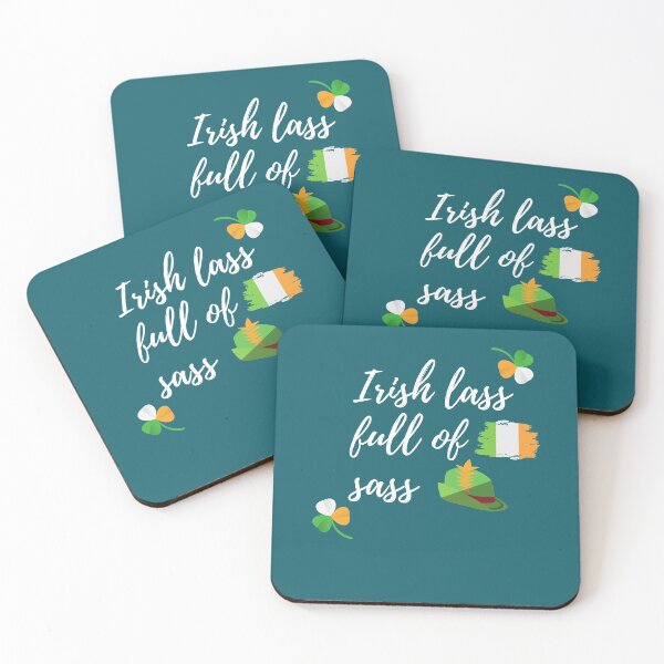 Item preview, Irish Lass Full of Sass designed and sold by Lorify.