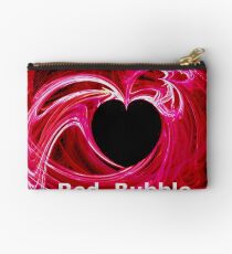 *MY HEART FOR RED BUBBLE* Studio Pouch