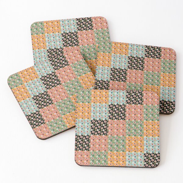 Item preview, Flowery Vintage Patchwork designed and sold by yyolka.