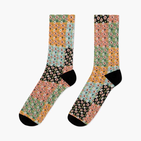 Item preview, Flowery Vintage Patchwork designed and sold by yyolka.