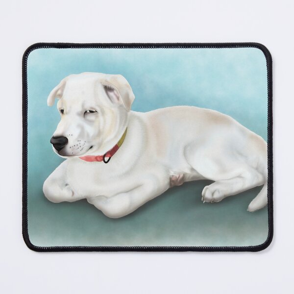 Item preview, White dog realistic designed and sold by wannapohn.