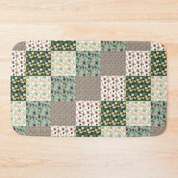 Item preview, Flowery Vintage Patchwork designed and sold by yyolka.