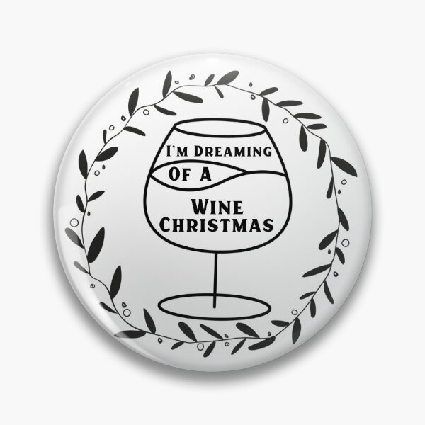 Item preview, Estoy soñando con una Navidad de vino designed and sold by Edenjodie.