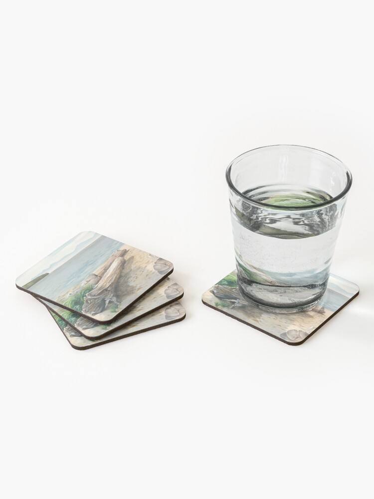 Thumbnail 2 of 5, Coasters (Set of 4), Ambleside Beach designed and sold by jknowles.