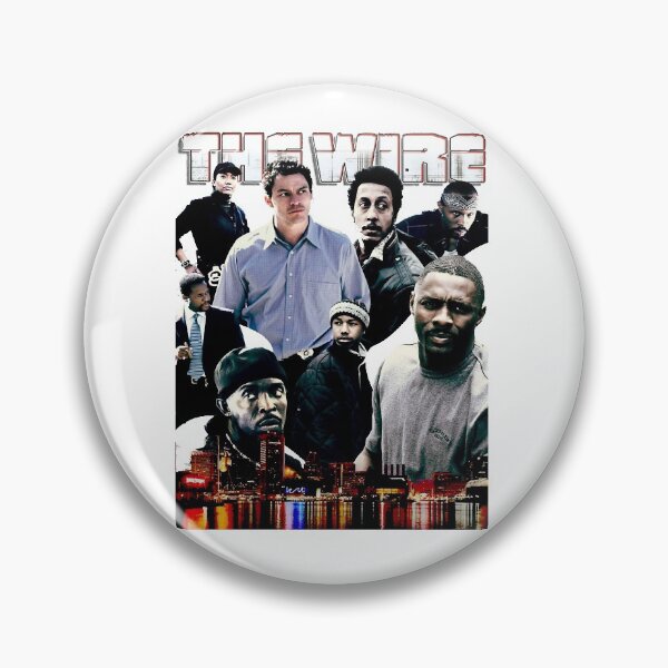 Item preview, The Wire Tv Series James Mcnulty Detective Team Investigate Crime Drug Lord The Vintage 90S Style B designed and sold by TheWireTvSeriez.