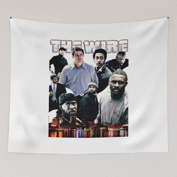 Item preview, The Wire Tv Series James Mcnulty Detective Team Investigate Crime Drug Lord The Vintage 90S Style B designed and sold by TheWireTvSeriez.