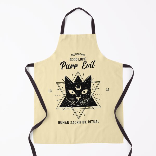 Item preview, The Magician Good Luck Purr Evil Human Sacrifice Ritual Design designed and sold by Artpace.