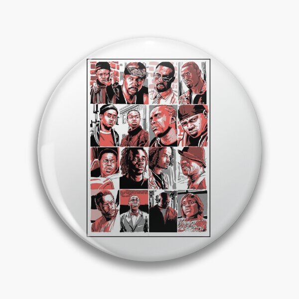 Item preview, The Wire Tv Series James Mcnulty Detective Team Investigate Crime Drug Lord The Barksdale Crew - The designed and sold by TheWireTvSeriez.
