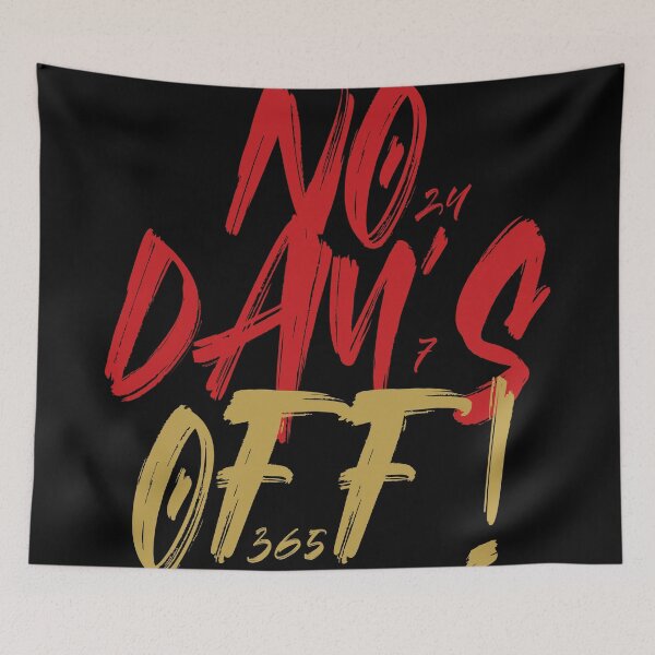 Item preview, No day's off, typography design  designed and sold by Slavic1991.
