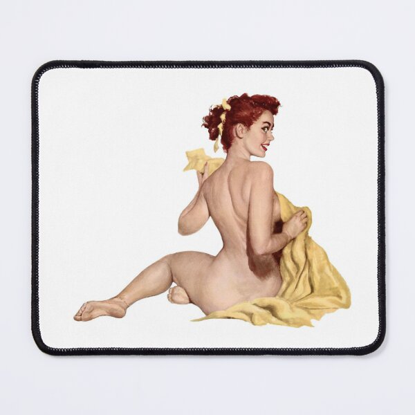 Item preview, Sexy redhead pinup girl designed and sold by headpossum.