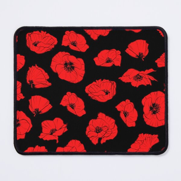 Item preview, Red Poppies: dark variant designed and sold by Danelle Malan.