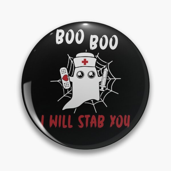 Artikel-Vorschau von Halloween Krankenschwester Boo Boo ich werde dich erstochen, designt und verkauft von Fabvity.