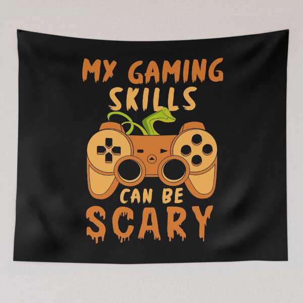 Item preview, Halloween My Gaming Skills Can Be Scary designed and sold by Fabvity.