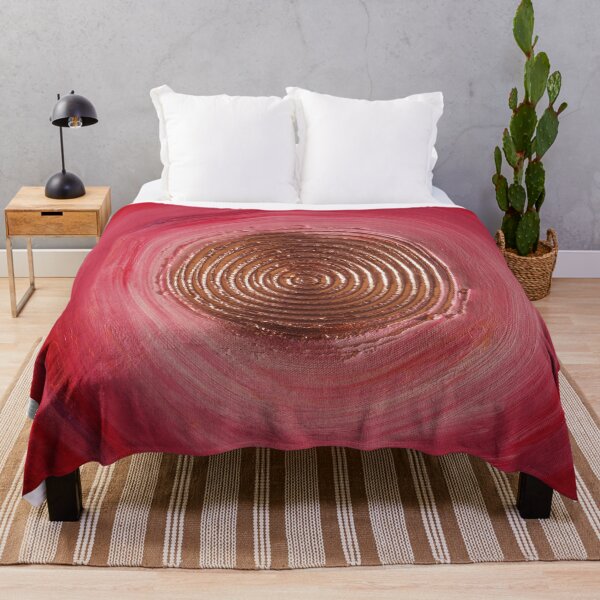 Item preview, Red sunrise Sun abstract painting by Ksavera designed and sold by KsaveraArt.