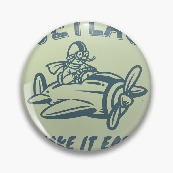 Item preview, T shirt design, JETLAG Take It Easy designed and sold by DinoCook.