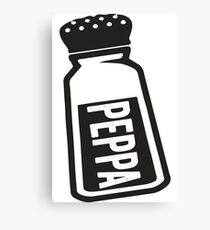 Peppa Canvas Print