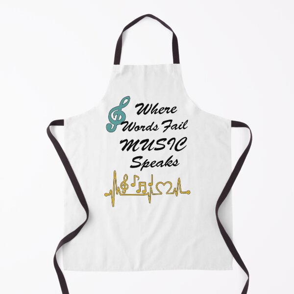 Item preview, Where Words fail Music Speaks designed and sold by Faizacreations.