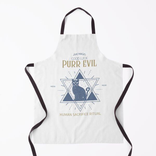 Item preview, The Magic Good Luck Purr Evil Human Sacrifice Ritual Design designed and sold by Artpace.