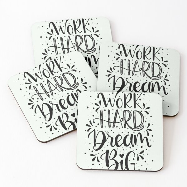 Item preview, WORK HARD Dream BIG.. designed and sold by Rpc409chandana.