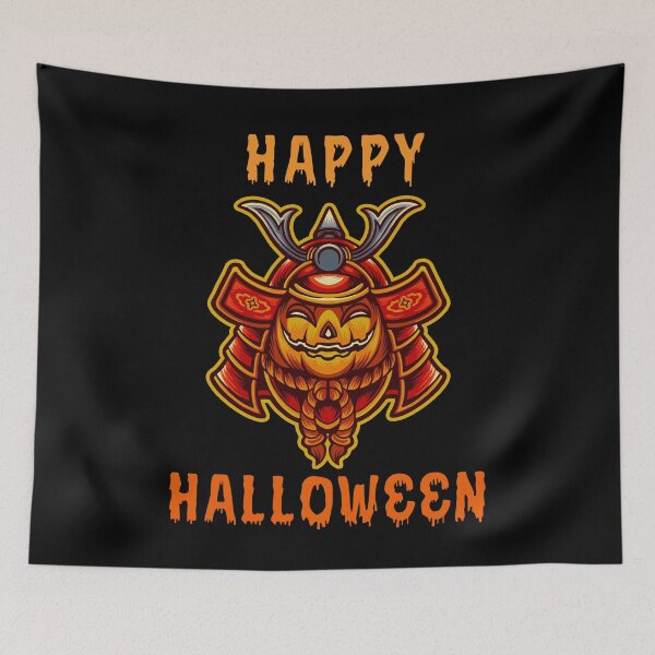 Item preview, Happy Halloween Japanese Jack O Lantern designed and sold by Fabvity.