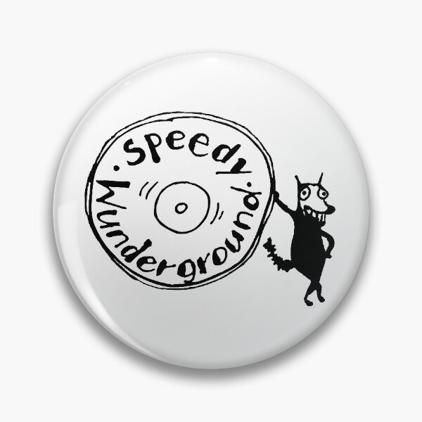 Item preview, Speedy Wunderground Logo Black designed and sold by soundbible.