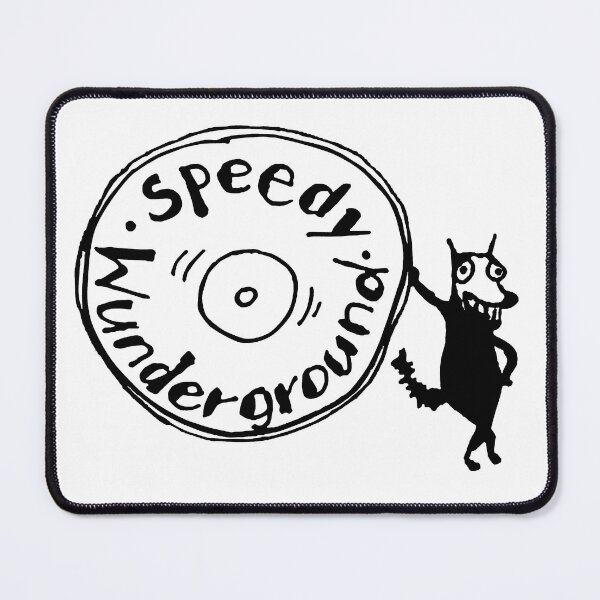 Item preview, Speedy Wunderground Logo Black designed and sold by soundbible.