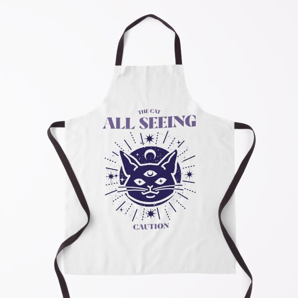 Item preview, The Cat All Seeing Caution Design designed and sold by Artpace.
