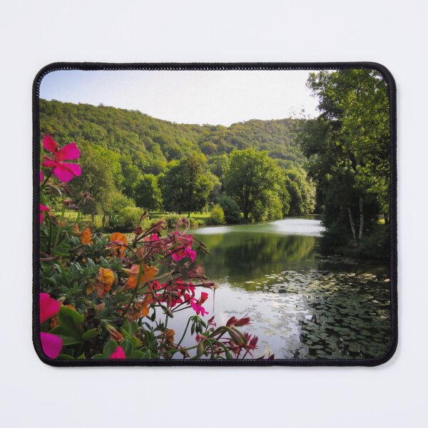 Item preview, Across the river Marne at Froncles in France designed and sold by Ann Biddlecombe.